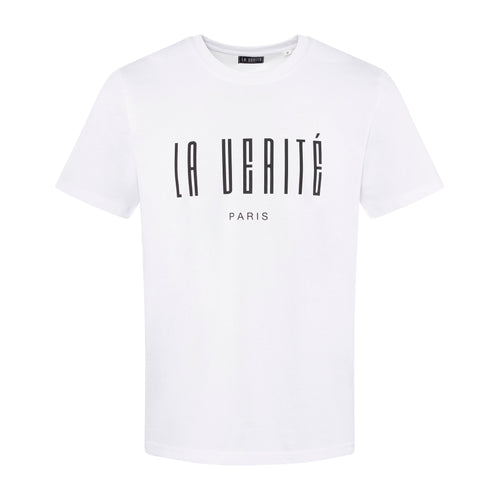 BIG LOGO CREW NECK T - White