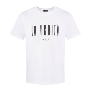 BIG LOGO CREW NECK T - White