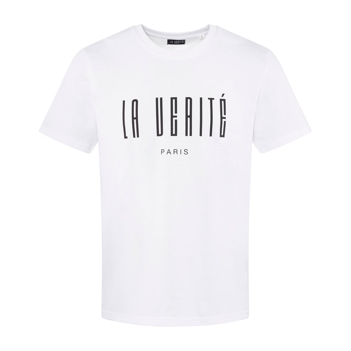 BIG LOGO CREW NECK T - White