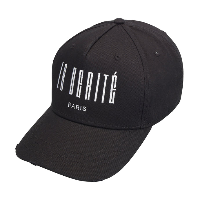 LA VERITÉ CARGO CAP- BLACK