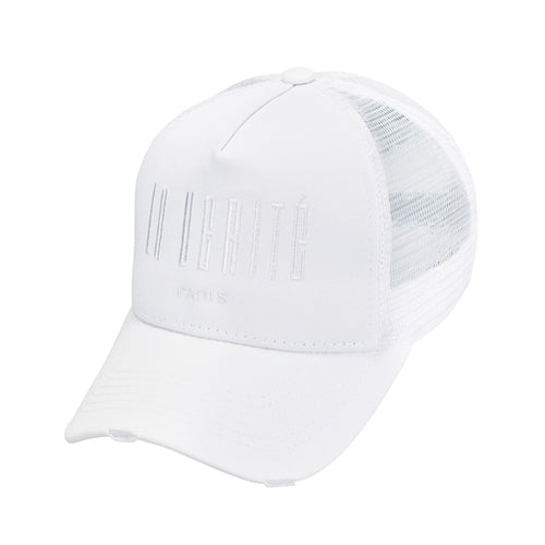 LA VERITÉ TRUCKER - WHITE x WHITE